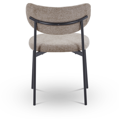 Lucinda Spisebordsstol - sand tekstil