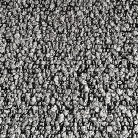 Malou - Grey Boucle stofprøve