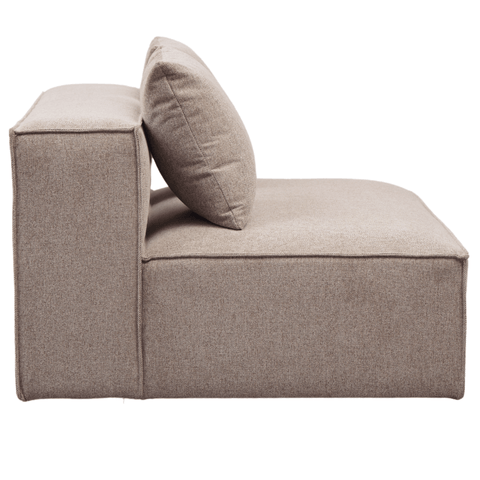 Hailey midtermodul i sand L: 121 X D: 100 X H: 65 cm