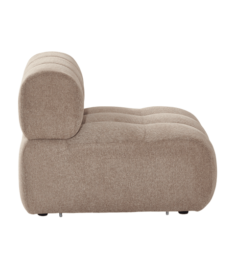 Lilie midter modul i sand  - L: 95 x D: 95 x H: 64 cm