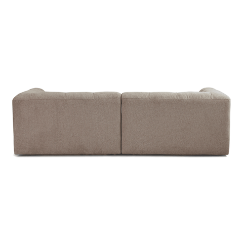 Poppy chaiselong bubble sofa sand - højrevendt