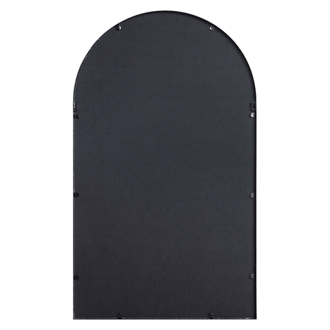 Sandra - New yorker spejl med buning sort 110x65 cm