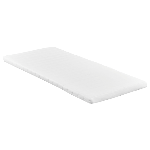 Premium Aksel hvid topmadras i memoryskum 90x200x7 cm