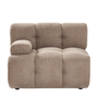 Lilie venstre modul i sand - L: 95 x D: 95 x H: 64 cm
