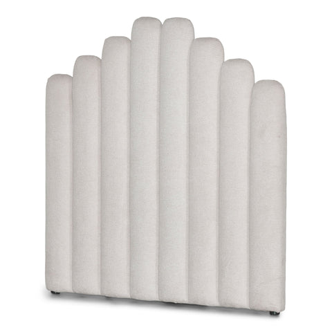Viola sengegavl 140x143 cm i beige tekstil