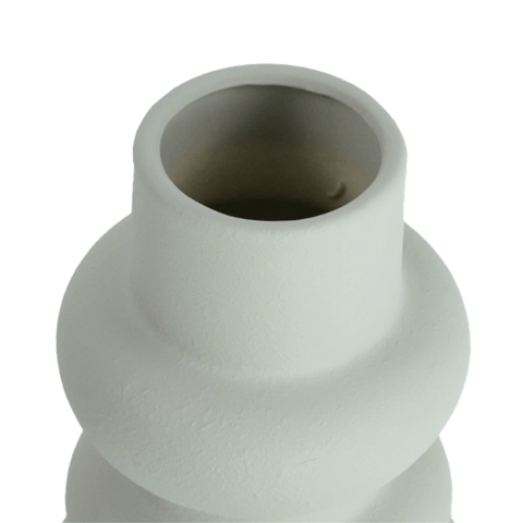 Billie keramik vase grå 24 cm