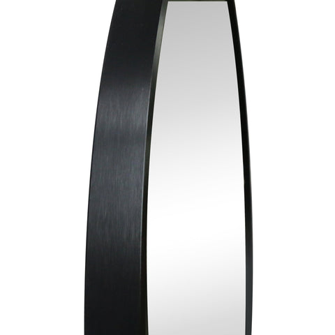 Sofie Ovalt Spejl Med Sort Ramme 50 x 80 cm
