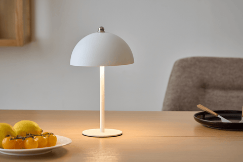 Bloom bordlampe Hvid