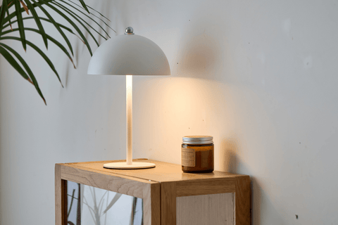 Bloom bordlampe Hvid