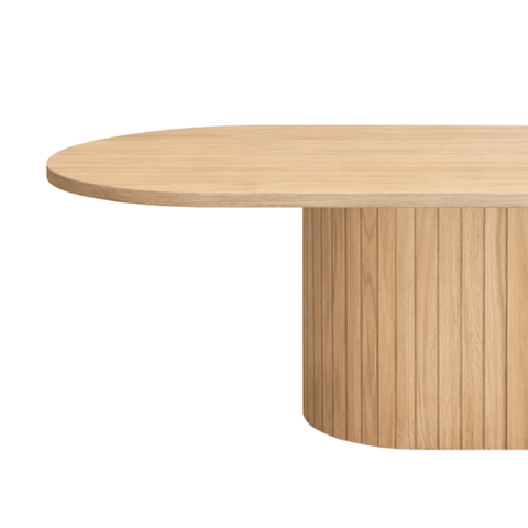 Bobby - Oval sofabord 120x55x45 cm Eg