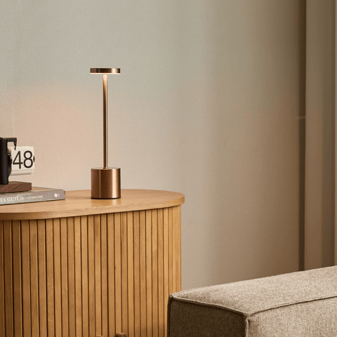Elvis LED bordlampe bronze