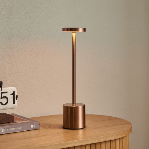 Elvis LED bordlampe bronze