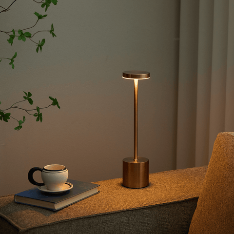 Elvis LED bordlampe bronze