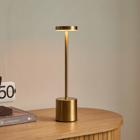 Elvis LED bordlampe guld