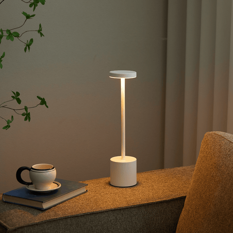 Elvis LED bordlampe hvid