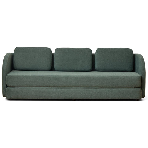 Katarina foldbar sovesofa grøn L: 217 x D: 77/145 x H: 75 cm
