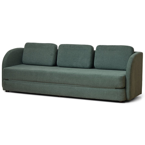 Katarina foldbar sovesofa grøn L: 217 x D: 77/145 x H: 75 cm