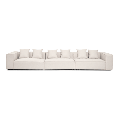 Hailey - Modulsofa I Beige Med 3 Moduler L: 415 X D: 100 X H: 65 cm