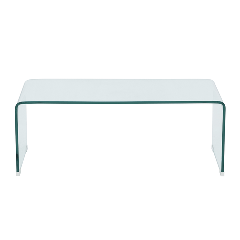 Nicole glas sofabord 95x45x35 cm