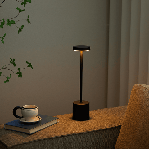 Elvis LED bordlampe sort