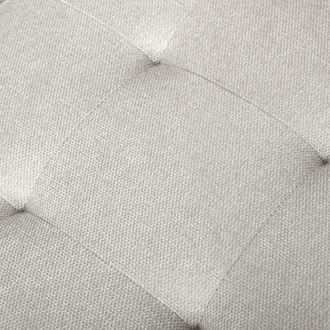 Brandy - højrevendt u-sofa i beige med chaiselong -  L: 366 x D: 211 x H: 80 cm