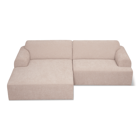 Arianna chaiselong sofa cream - Venstrevendt