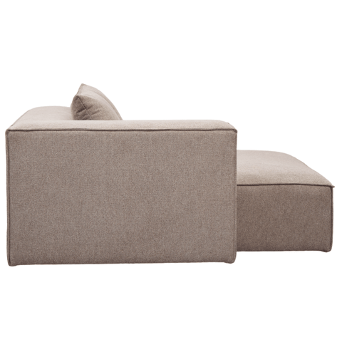 Hailey venstre chaiselong modul i sand L: 147 X D: 148 X H: 65 cm