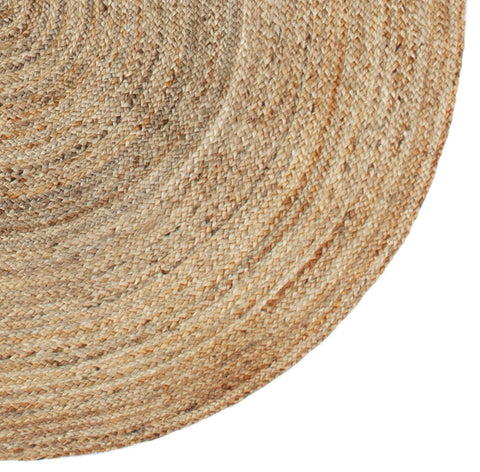 Arthur rundt tæppe - Jute Ø90 cm