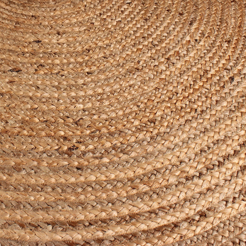Arthur rundt tæppe - Jute Ø90 cm