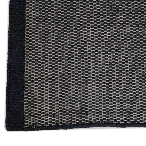Micky tæppe - Sort uld 230x160 cm